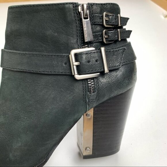 Vince Camuto Western Adelfi Leather Booties size 7 ½ - Picture 7 of 10